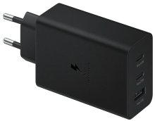 Зарядний пристрій Samsung 65W Power Adapter Trio Black  (EP-T6530NBEGEU)