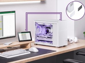 Корпус Jonsbo D31 Mesh Screen White with window (D31 MESH SC White)