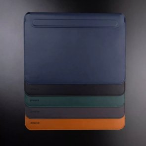 Чохол Proove for MacBook 13.6/14.2 - Leather Sleeve Black (PCLSMB141302)