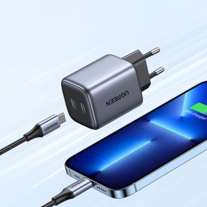 Зарядний пристрій UGREEN CD294 45W Grey (90573)