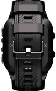Смарт годинник Oukitel BT20 Black/Orange (6931940742177)