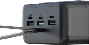 Батарея універсальна XO PR158 50000mAh 22.5W Black (PR158_Black)