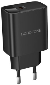 Зарядний пристрій BOROFONE BA97A Ilustre 30W Black (6941991120480)