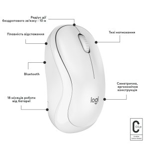 Миша Logitech M240 Silent Off-White (910-007120)