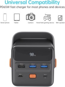 B664 50000mAh 65W Black