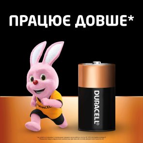 Батарейка Duracell D LR20 MN1300 BL/2 (81545439)