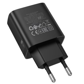 Зарядний пристрій BOROFONE BA97A Ilustre 30W Black (6941991120480)