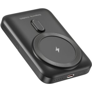 Батарея універсальна Choetech B743 10000mAh Magnetic Wireless 20W Black (B743-CCBK)