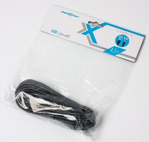 Кабель USB Maxxter AM / BM 4.5 м чорний