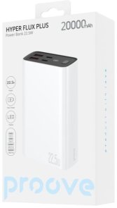 Proove Hyper Flux Plus 20000mAh 22.5W White (PBF222120002)