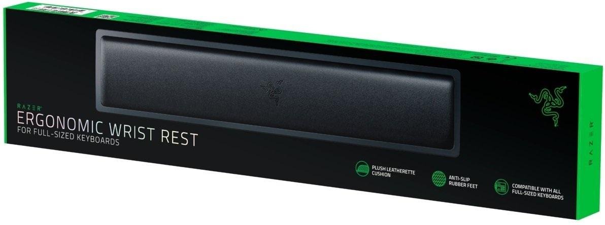 Підставка під зап'ястя Razer Wrist Rest Leatherette Black (RC21-01470200-R3M1)