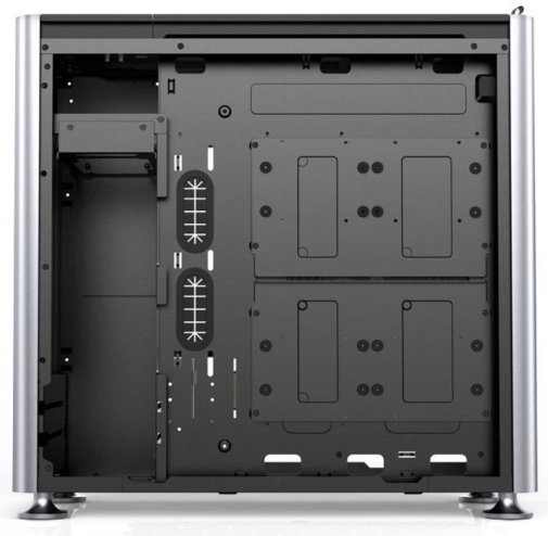 Корпус Jonsplus i400-G Aluminum Silver with window (i400-G Silver)