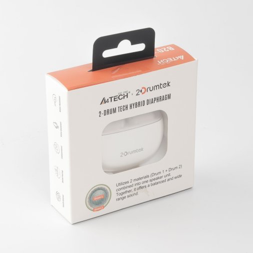 Навушники A4tech B20 Grayish White