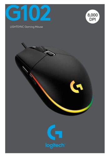 Миша Logitech G102 Lightsync Black (910-005823)
