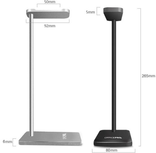 Підставка для навушників OfficePro LS350B, Black