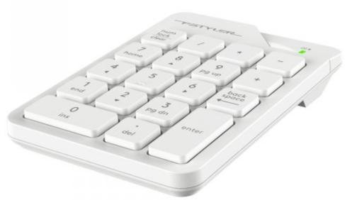 Клавіатура компактна A4tech FGK21C White