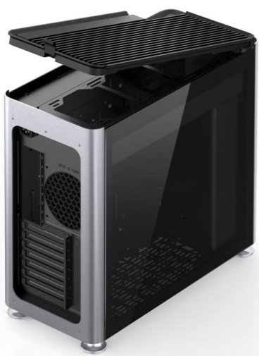 Корпус Jonsplus i400-G Aluminum Silver with window (i400-G Silver)