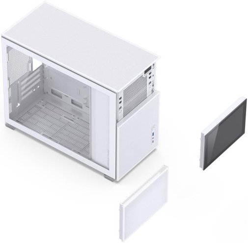 Корпус Jonsbo D31 Mesh Screen White with window (D31 MESH SC White)