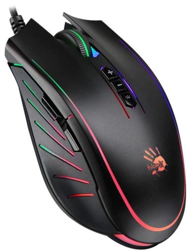 Миша Bloody Q81 Curve Black