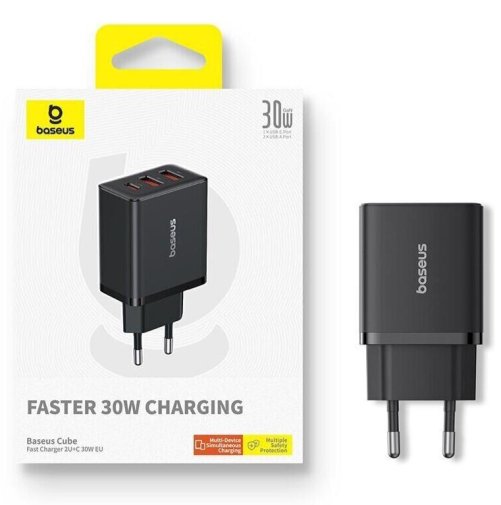 Compact Quick Charger 30W Black