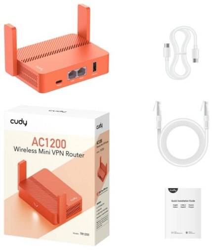 Wi-Fi Роутер Cudy TR1200 1.0 (TR1200_EU_V1.0)