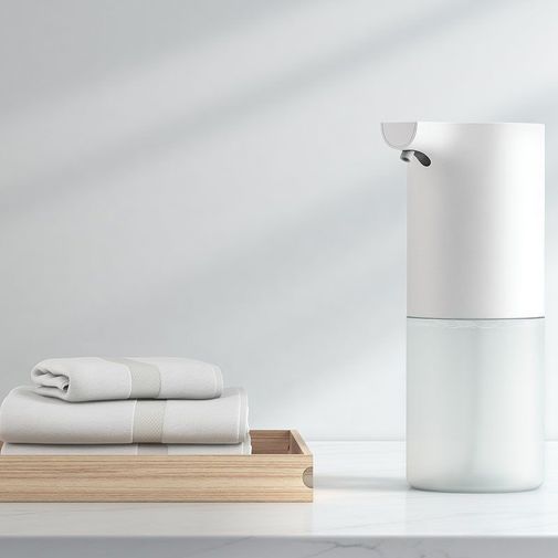 Безконтактний диспенсер для мила Xiaomi Mijia Automatic Induction Soap Dispenser NUN4035CN White
