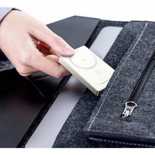Батарея універсальна Choetech B739 10000mAh 20W Beige (B739-CCCWH)
